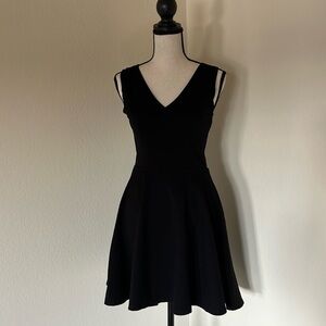Black skater dress, Small
